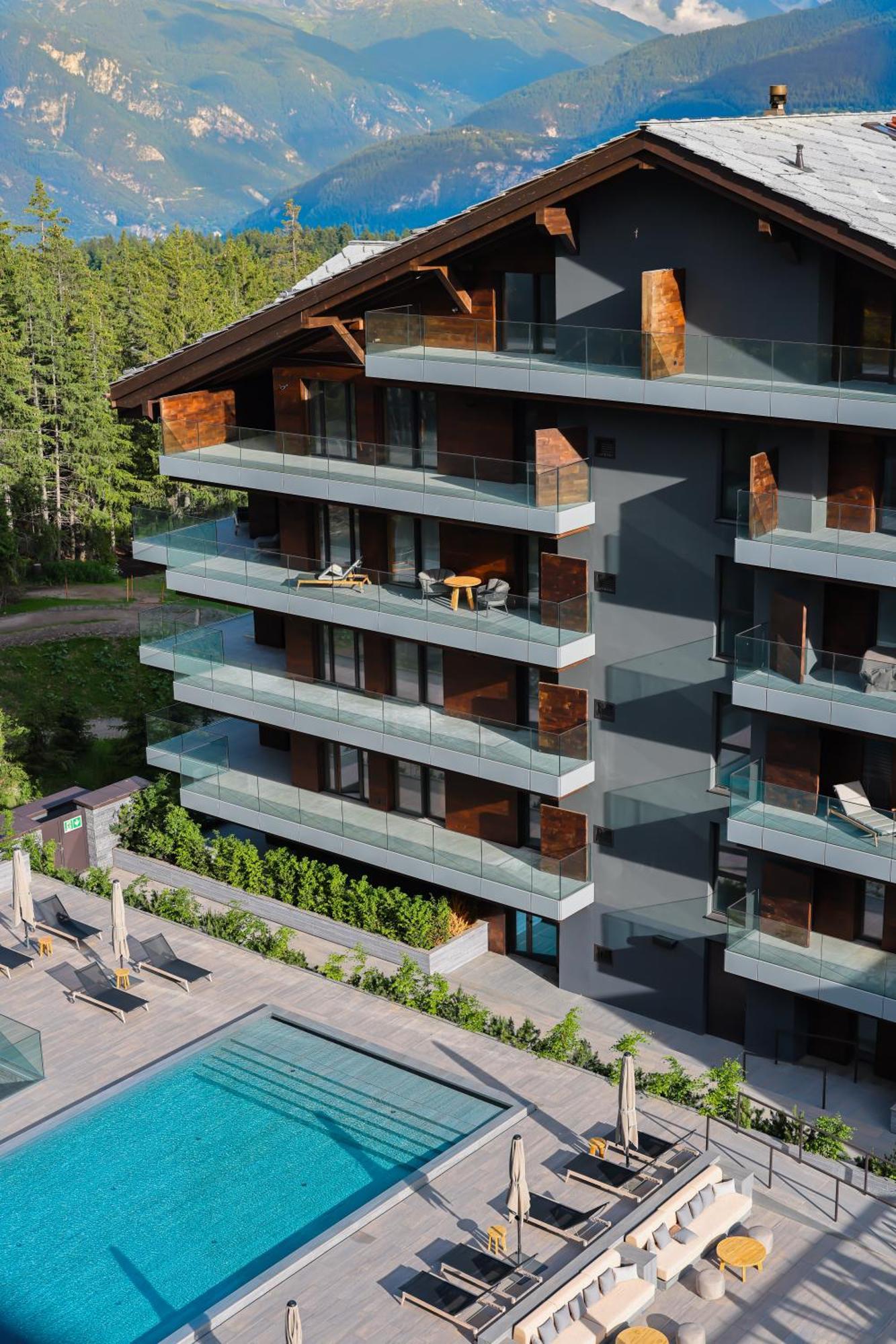 Six Senses Crans-Montana Hotel Екстериор снимка